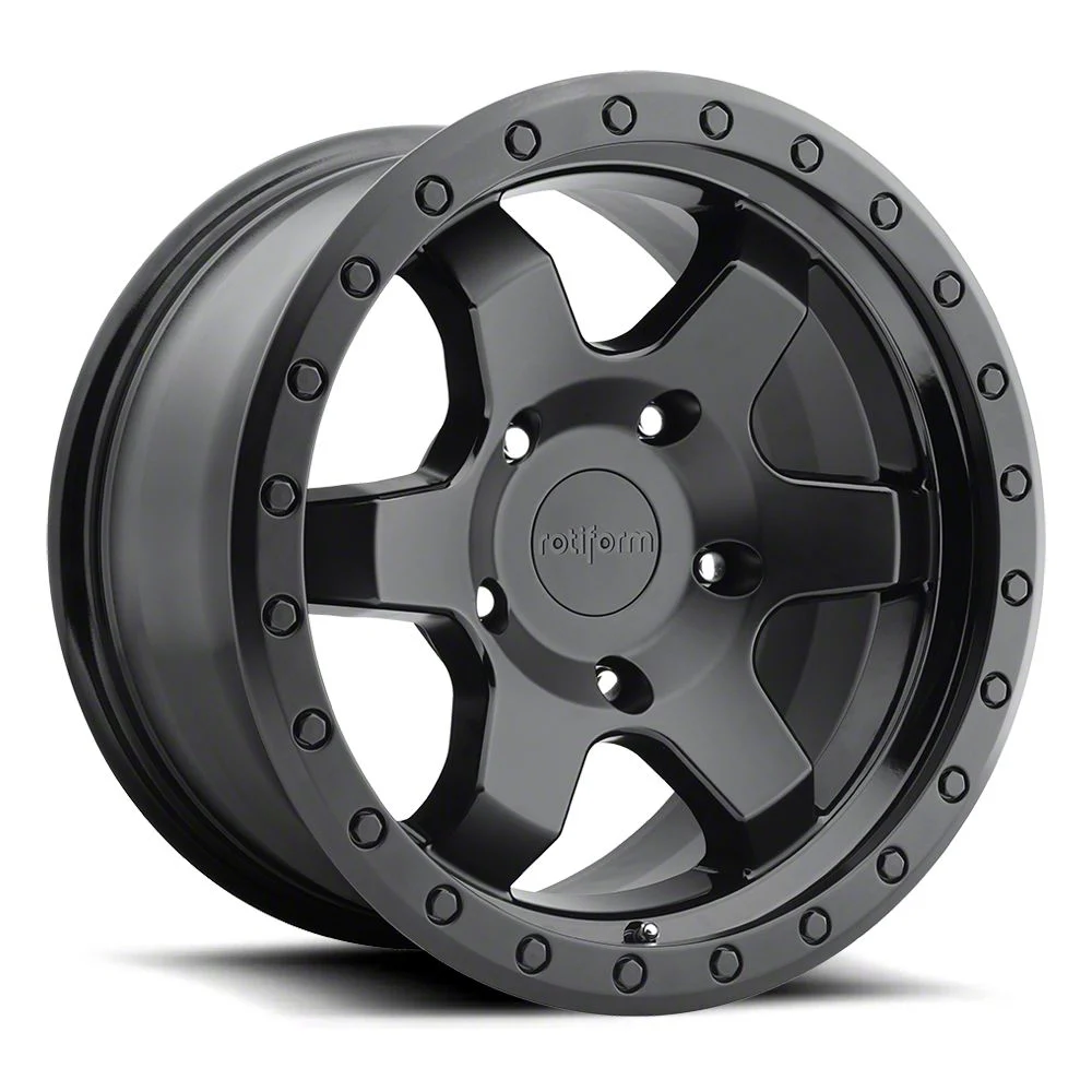 Rotiform SIX-OR Matte Black 6-Lug Wheel; 20x9; 1mm Offset (07-13 Silverado 1500)