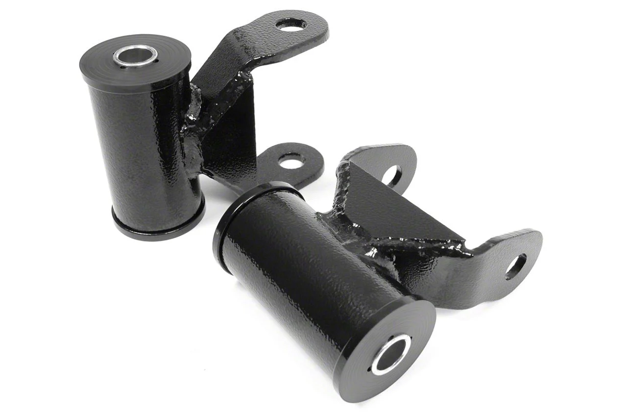 Rough Country Suspension 1-Inch Rear Lowering Shackles (02-08 RAM 1500)