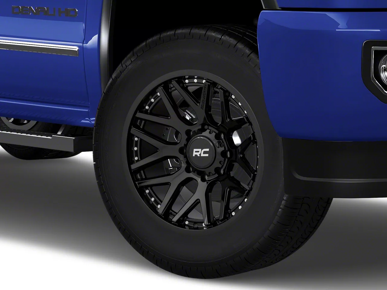 Rough Country 95 Series Gloss Black 8-Lug Wheel; 20x10; -19mm Offset (15-19 Sierra 2500 HD)