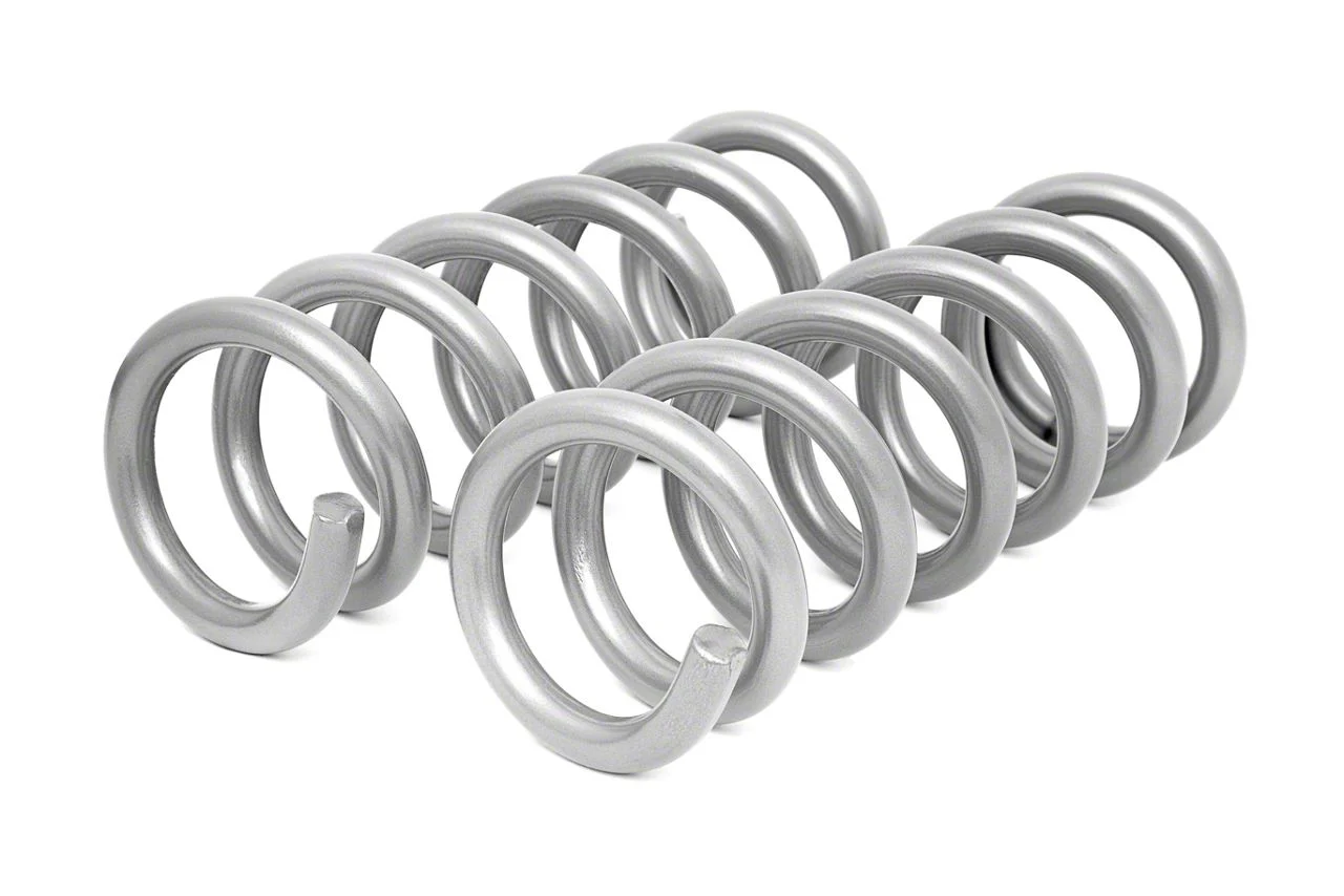 Rough Country Suspension 2-Inch Front Leveling Coil Springs (09-18 2WD V8 RAM 1500)