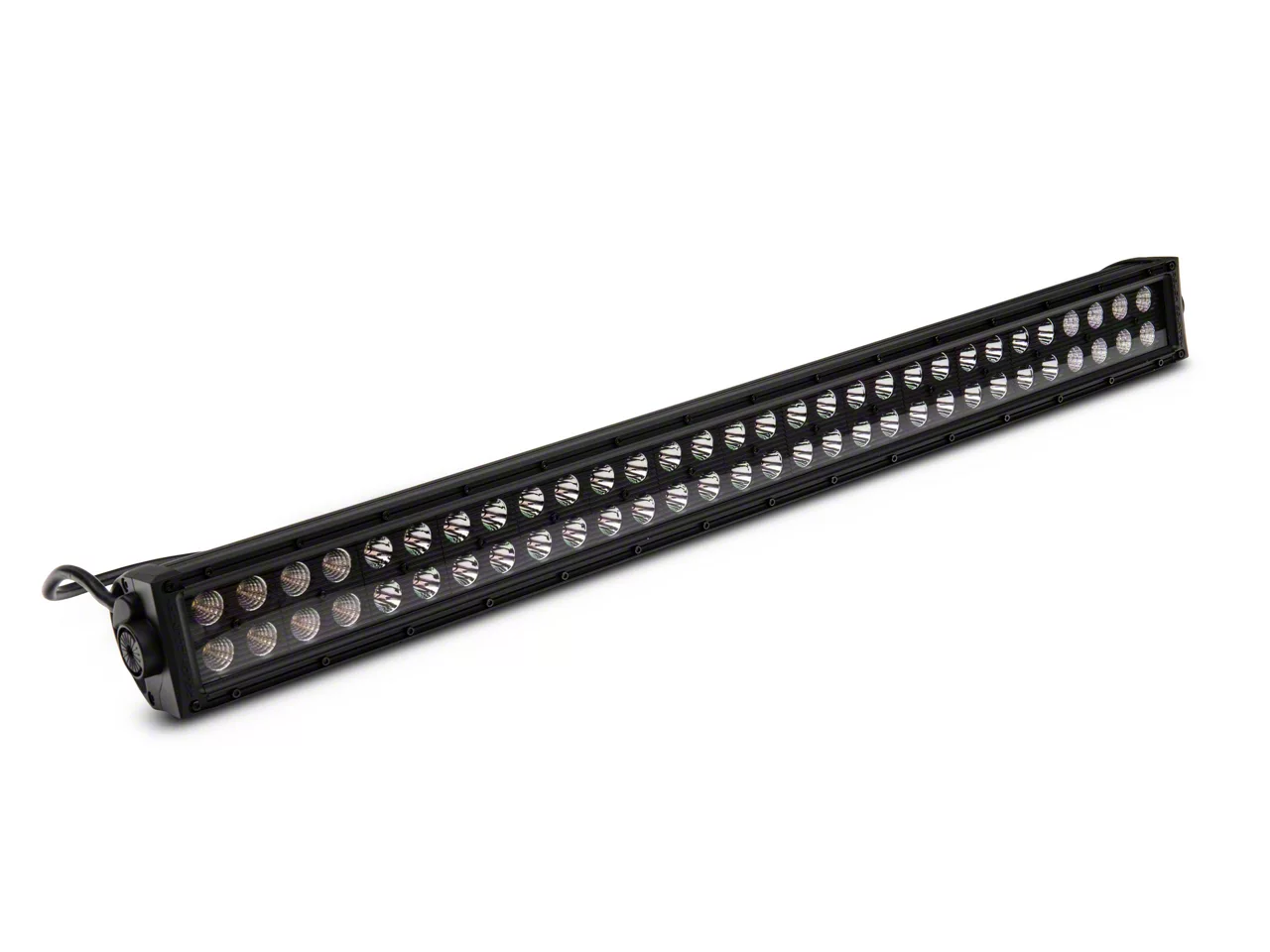 Rough Country Offroad 30-Inch Black Series Dual Row LED Light Bar; Flood/Spot Combo Beam (Universal; Some Adaptation May Be Required)