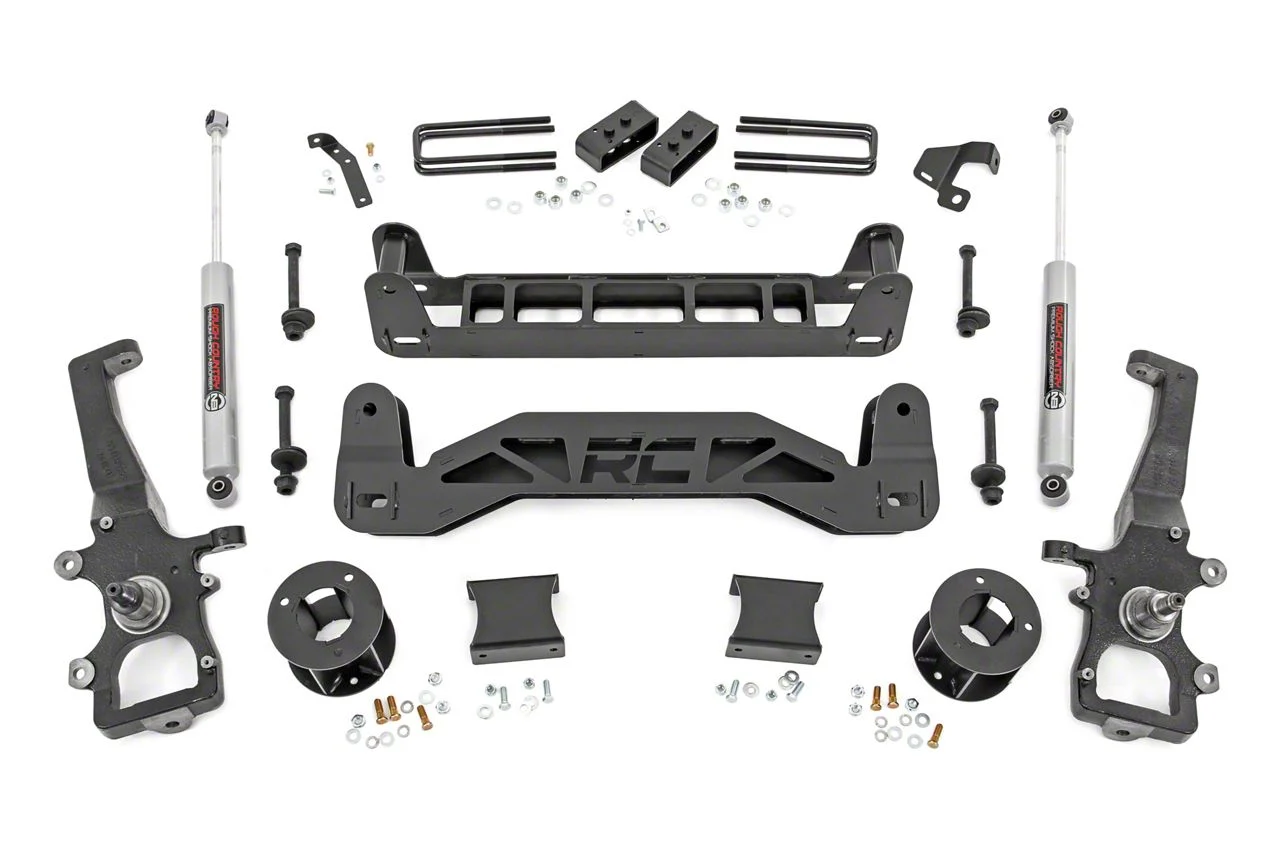 Rough Country Suspension 4-Inch Suspension Lift Kit (04-08 2WD F-150)