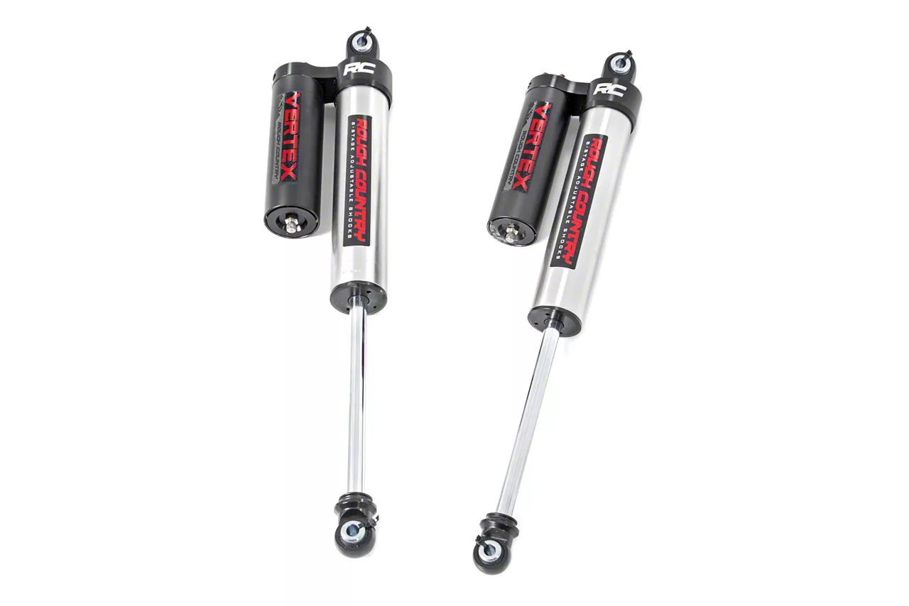 Rough Country Offroad Vertex Adjustable Rear Shocks for 4 to 6.50-Inch Lift (14-26 4WD F-150, Excluding Raptor)