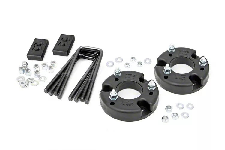 Rough Country Suspension 2-Inch Front Leveling Kit (21-26 F-150, Excluding Raptor)