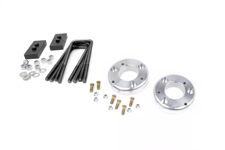 Rough Country Suspension 2-Inch Front Leveling Lift Kit (21-26 F-150 w/o CCD System, Excluding Raptor)