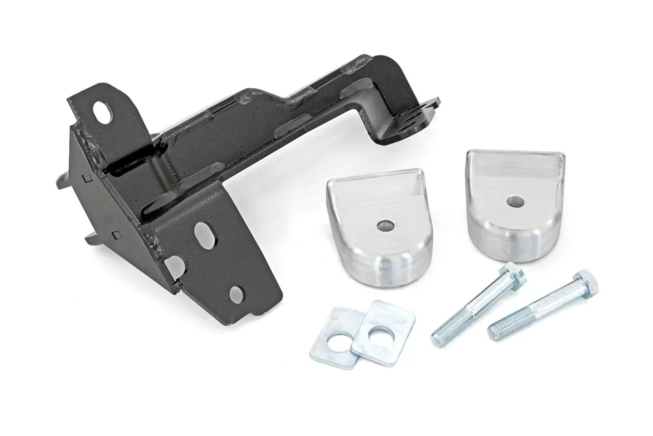 Rough Country Suspension 2-Inch Front Leveling Kit with Track Bar Bracket (17-26 4WD F-350 Super Duty, Excluding Tremor)