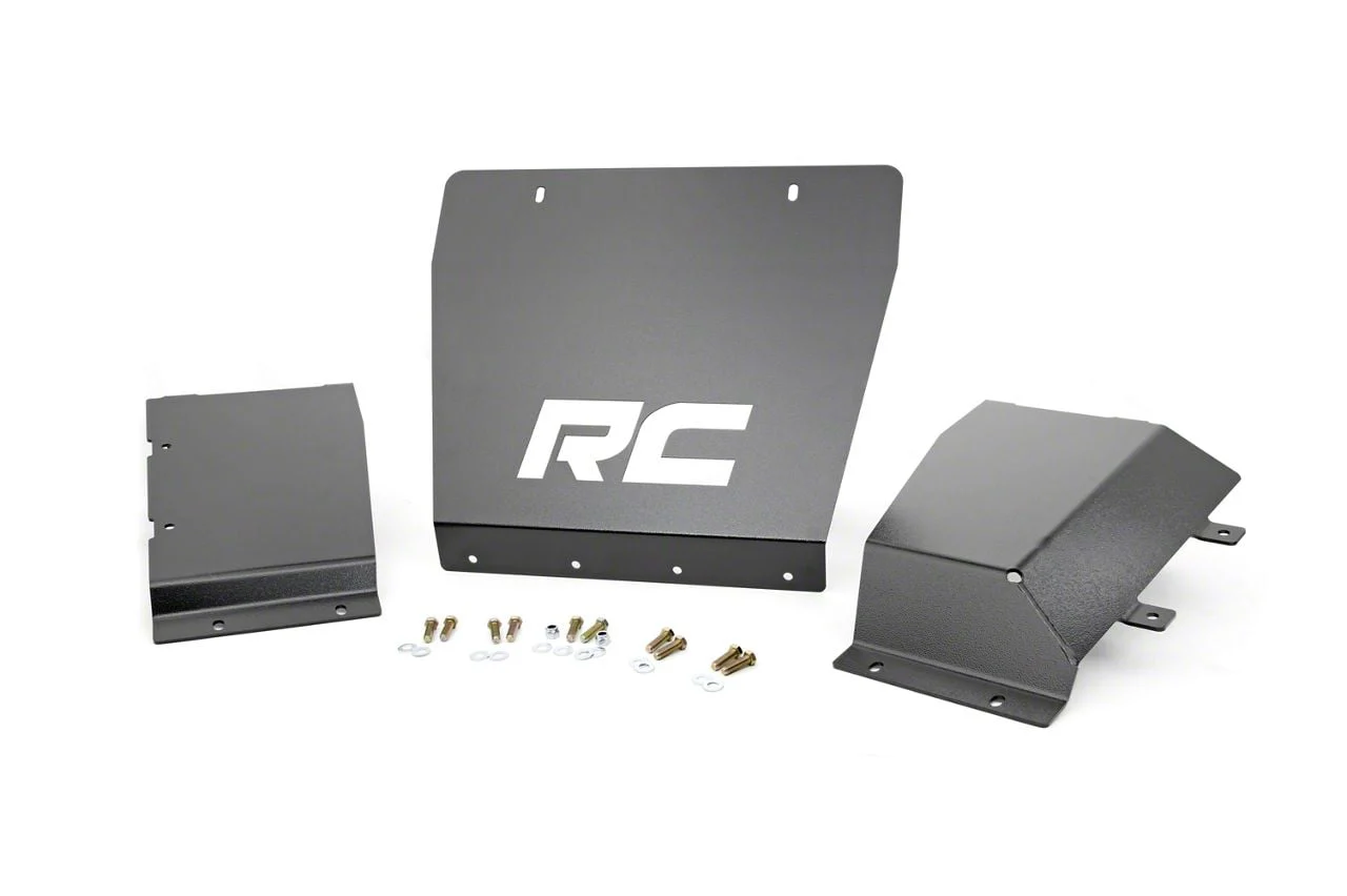 Rough Country Suspension Heavy Duty Front Skid Plate Package (14-18 4WD Sierra 1500)