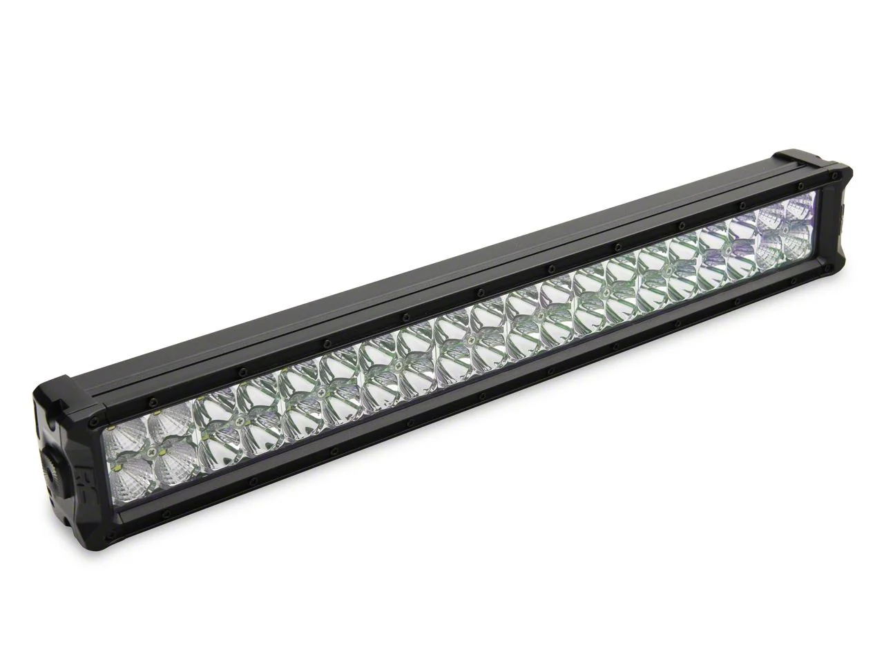 Rough Country Suspension 20-Inch Chrome Series Amber DRL LED Light Bar Hidden Bumper Kit (19-24 RAM 1500, Excluding Rebel & TRX)