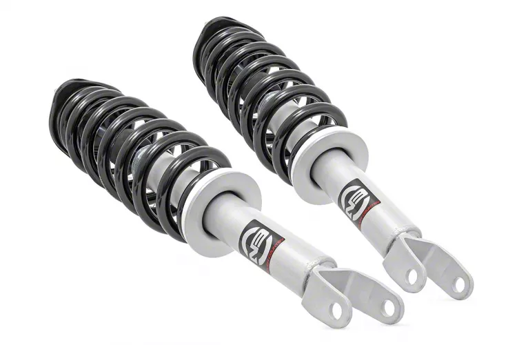 Rough Country Suspension 2.50-Inch Front Premium N3 Leveling Struts (09-11 4WD RAM 1500)