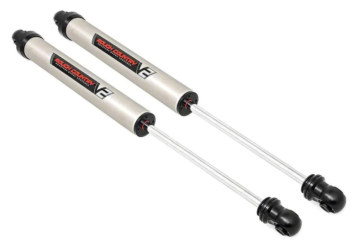Rough Country Offroad V2 Monotube Rear Shocks for 4 to 6.50-Inch Lift (02-18 RAM 1500)