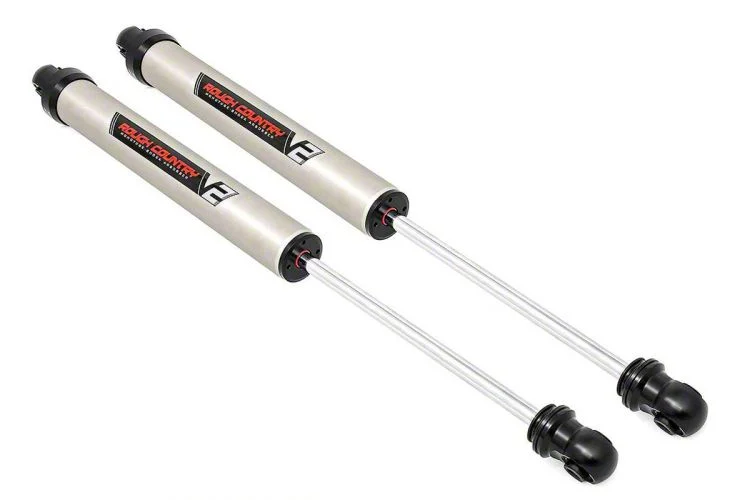 Rough Country Offroad V2 Monotube Rear Shocks for 0 to 3-Inch Lift (03-13 RAM 2500)