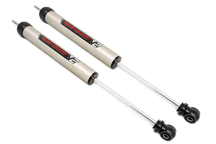 Rough Country Suspension V2 Monotube Front Shocks for 5.50 to 7-Inch Lift (03-26 4WD RAM 3500)