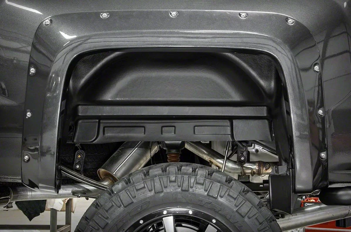 Rough Country Rear Wheel Well Liners (14-18 Sierra 1500)