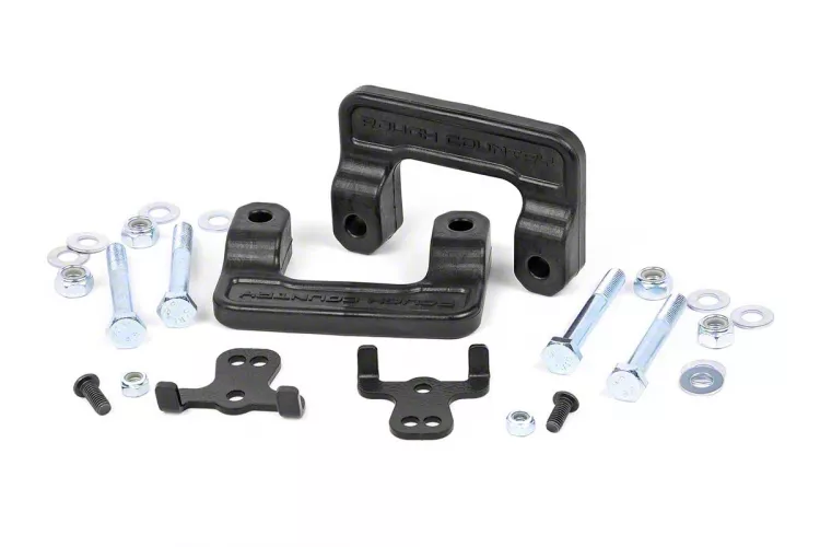 Rough Country Suspension 2-Inch Adaptive Ride Front Leveling Kit (19-26 Sierra 1500 Denali)
