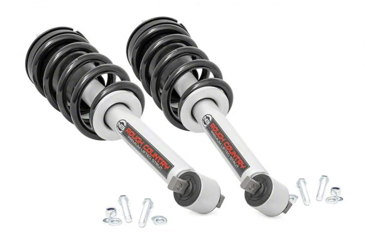 Rough Country Suspension N3 Loaded Front Struts for 5-Inch Lift (07-13 Sierra 1500)