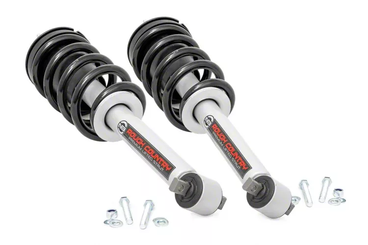 Rough Country Suspension N3 Loaded Front Struts for 6-Inch Lift (14-18 Sierra 1500)