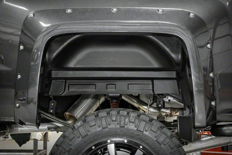Rough Country Rear Wheel Well Liners (15-19 Sierra 2500 HD)