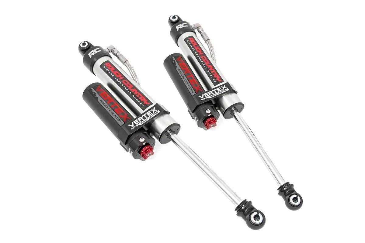 Rough Country Offroad Vertex Adjustable Rear Shocks for 5 to 7.50-Inch Lift (07-18 Silverado 1500)