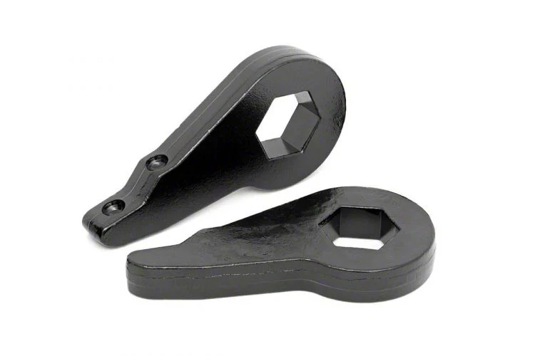 Rough Country Suspension 1.50 to 2-Inch Leveling Torsion Bar Keys for FK or FF RPO Codes (07-10 Silverado 2500 HD)