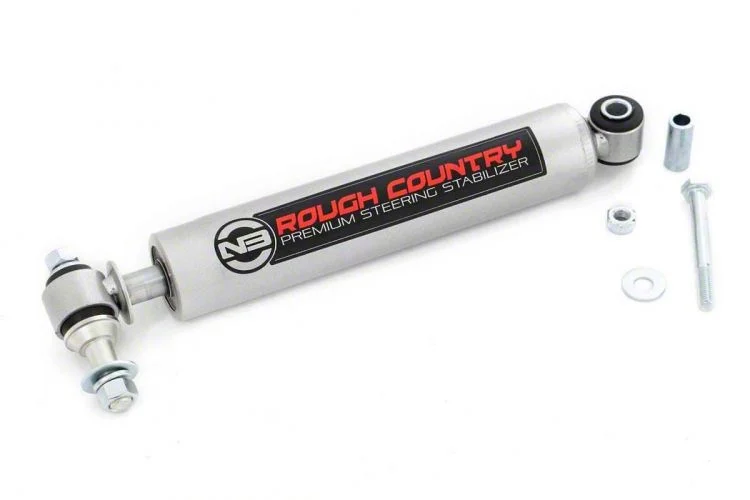 Rough Country Suspension Premium N3 Steering Stabilizer (07-10 4WD Silverado 2500 HD)