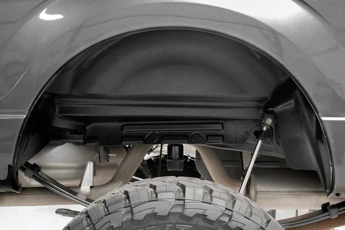 Rough Country Rear Wheel Well Liners (17-22 F-250 Super Duty)