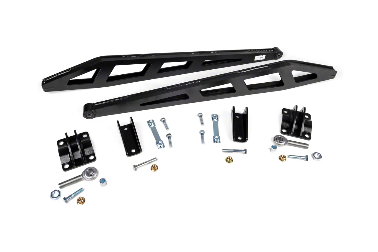 Rough Country Suspension Traction Bar Kit for 0 to 7.50-Inch Lift (07-18 4WD Silverado 1500)