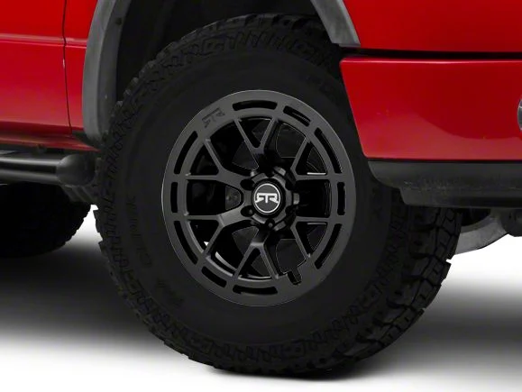 RTR Tech 6 Satin Black 6-Lug Wheel; 20x9; 18mm Offset (04-08 F-150)