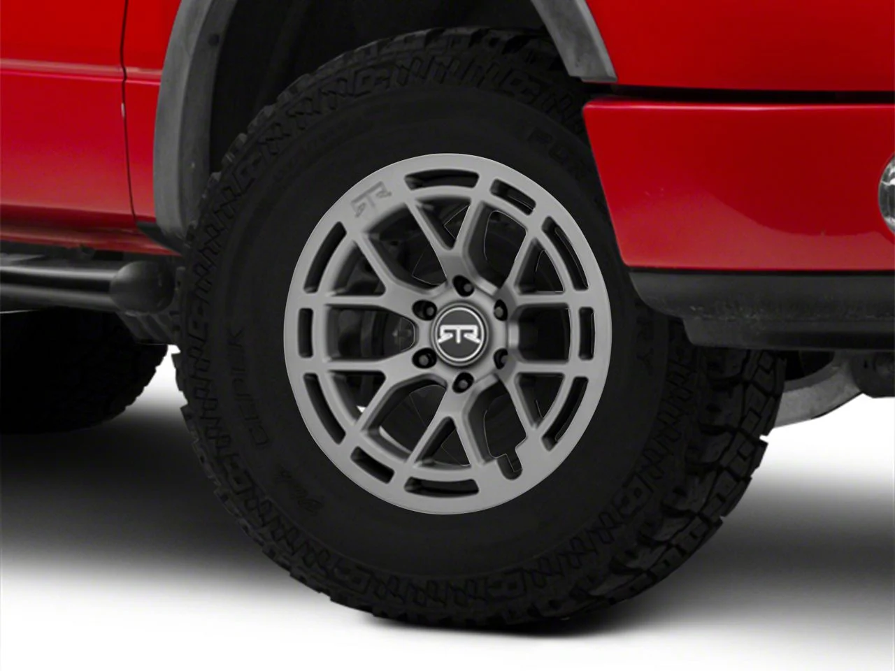 RTR Tech 6 Satin Charcoal 6-Lug Wheel; 18x9; 18mm Offset (04-08 F-150)