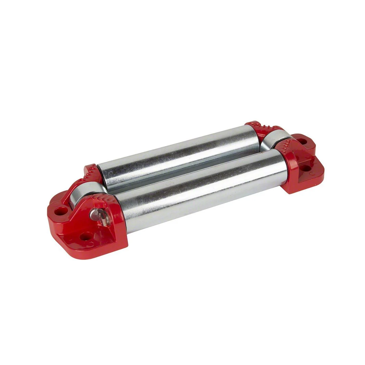 Rugged Ridge 4-Way Fairlead Roller; Red