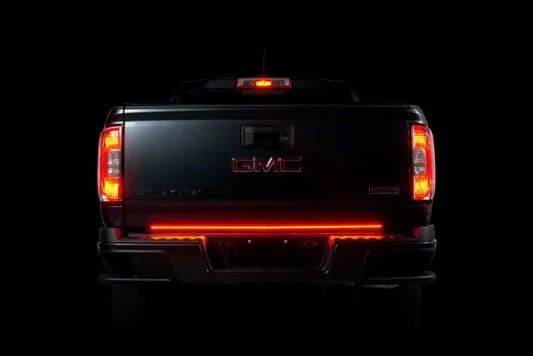 Putco Blade LED Tailgate Light Bar; 48-Inch; Red (17-19 F-350 Super Duty)