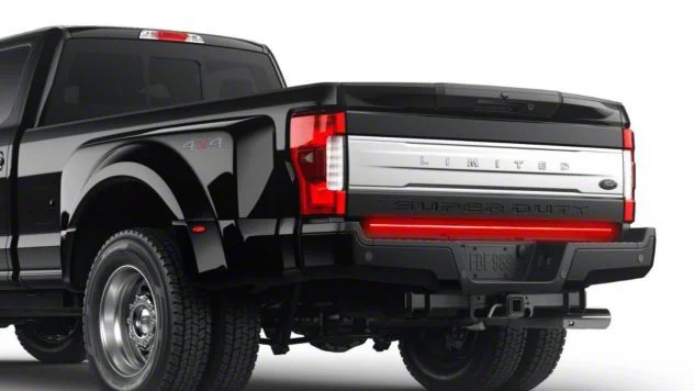 Putco Blade LED Tailgate Light Bar; 60-Inch; Red (17-19 F-350 Super Duty)