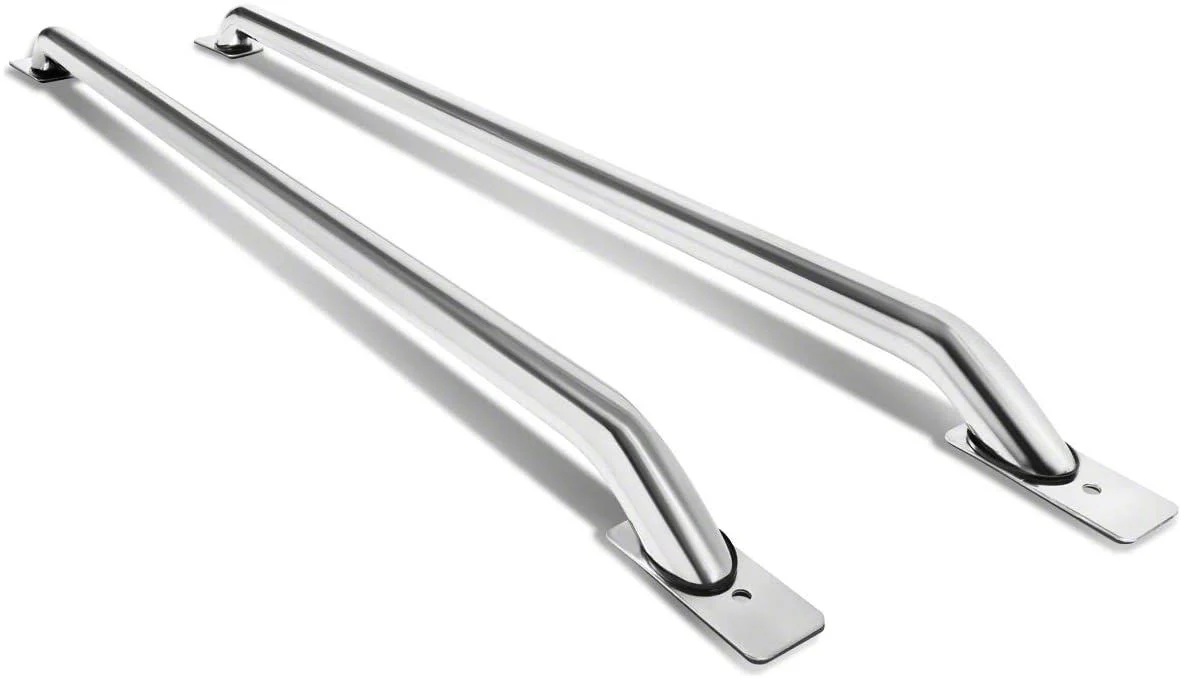 Bed Rails; Chrome (07-13 Sierra 1500 w/ 6.50-Foot Standard Box)