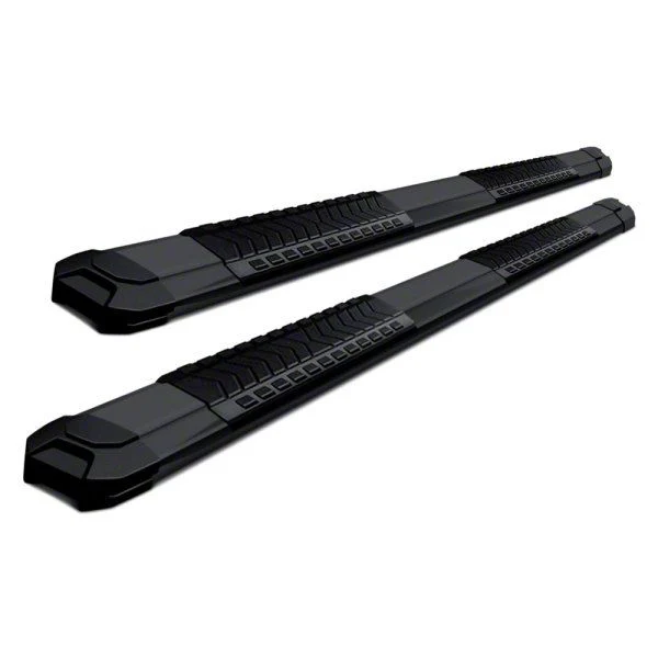 Cutlass Running Boards; Black (07-18 Sierra 1500 Crew Cab)