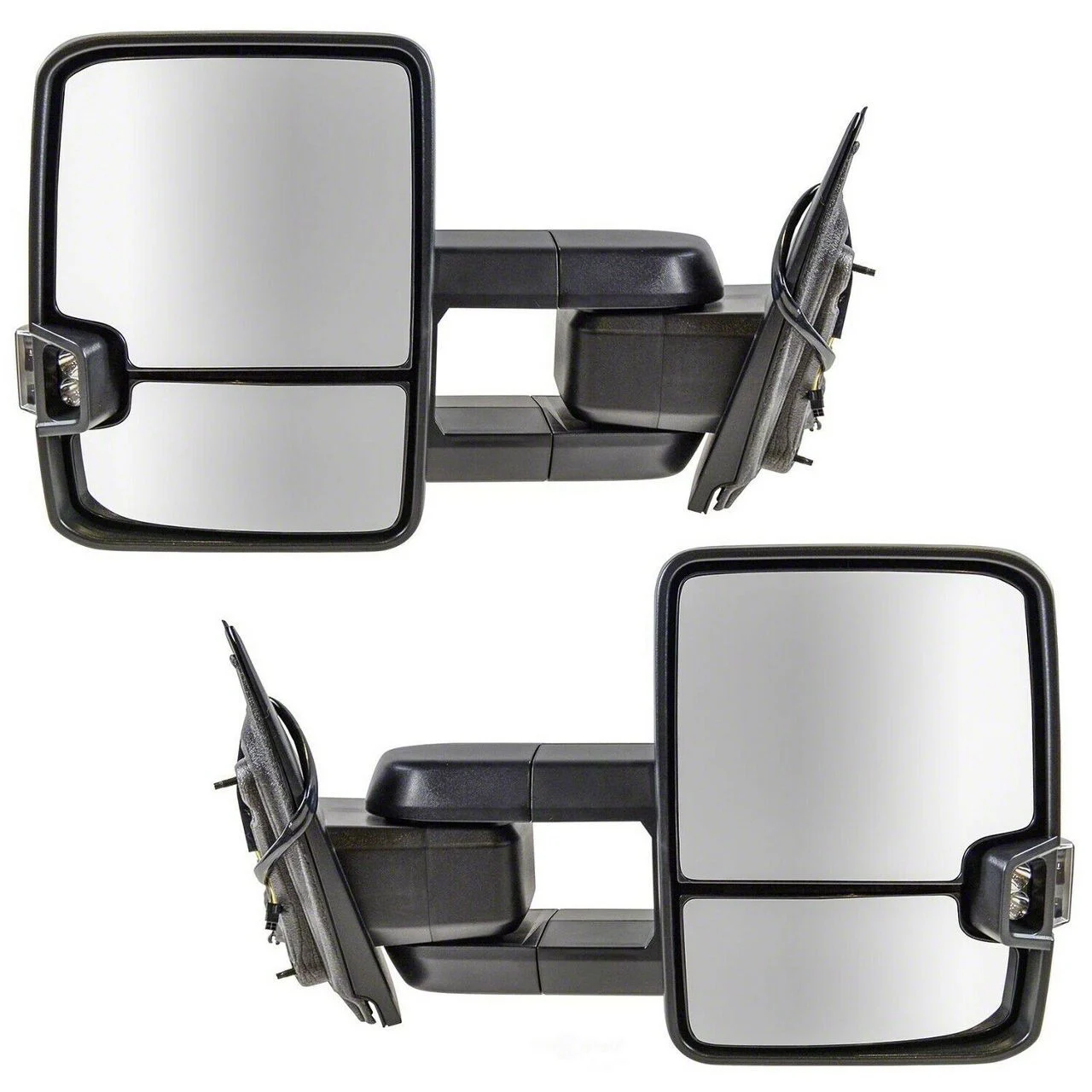 Manual Folding Towing Mirrors with Chrome Cap (14-17 Sierra 1500)
