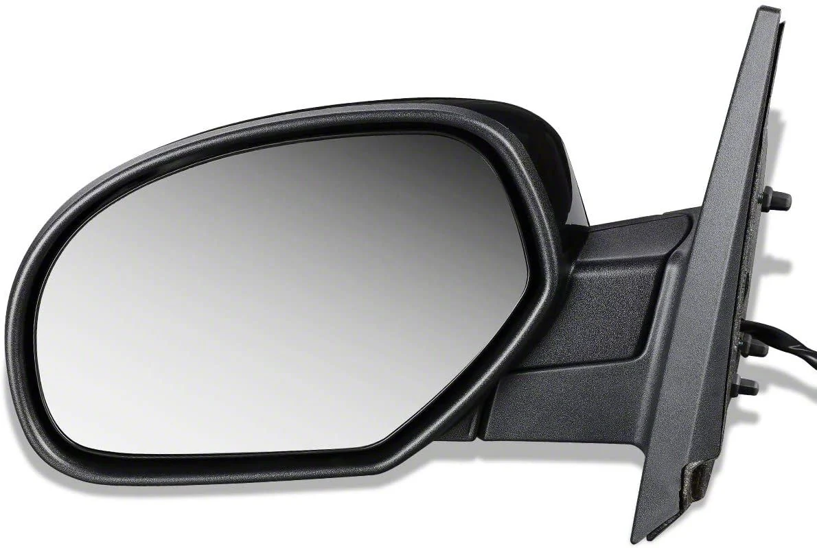 OE Style Powered Heated Mirror; Driver Side (07-13 Sierra 1500)