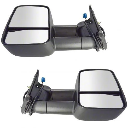 Powered Heated Manual Folding Towing Mirrors with Amber Turn Signal Lens (03-06 Sierra 1500)