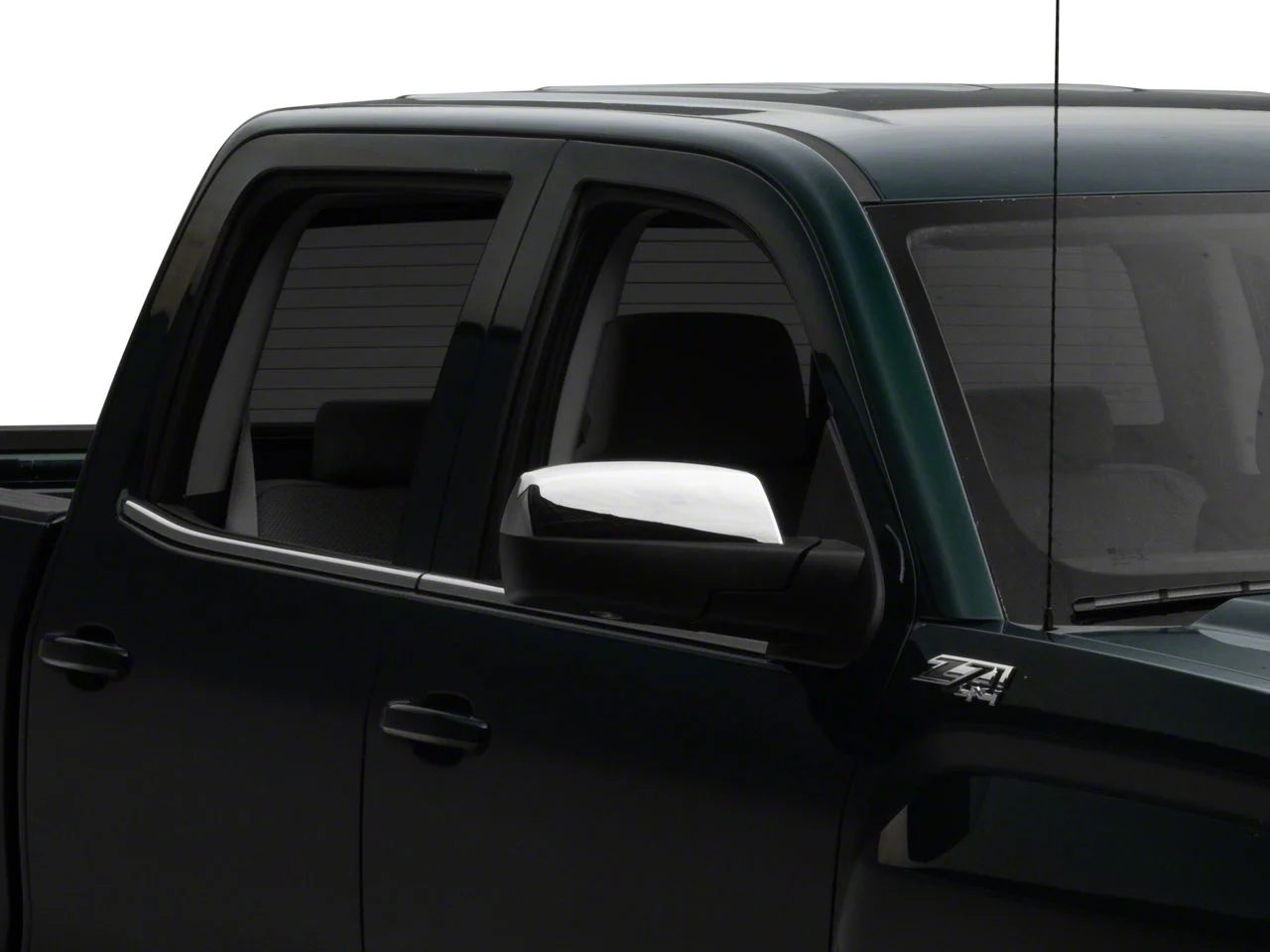 Powered Heated Memory Side Mirror with Chrome Cap; Passenger Side (14-18 Sierra 1500)