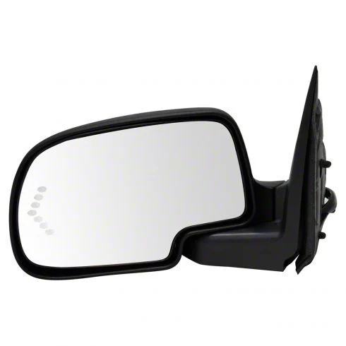 Powered Heated Memory Side Mirror; Driver Side (2003 Sierra 1500)