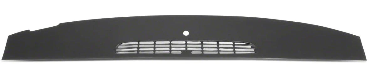 Rear Dash Cover Cap; Black (07-13 Sierra 1500)