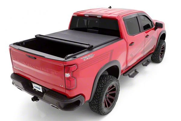 Genesis Elite Roll-Up Tonneau Cover (19-24 Sierra 1500 w/ 5.80-Foot Short Box)