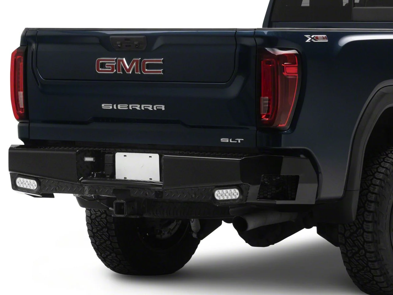Westin HDX Bandit Rear Bumper; Textured Black (20-26 Sierra 2500 HD)