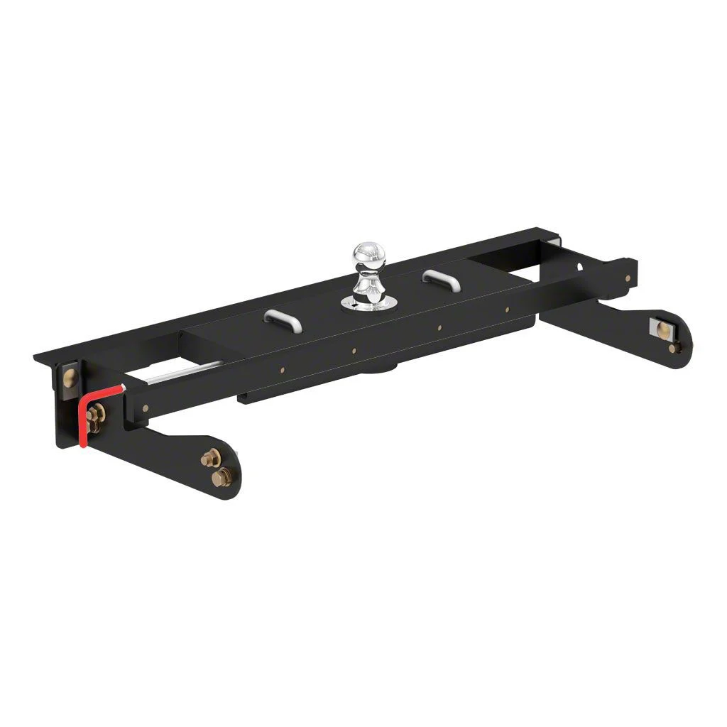 Double Lock EZR Gooseneck Hitch Kit with Installation Brackets (11-19 Sierra 2500 HD)
