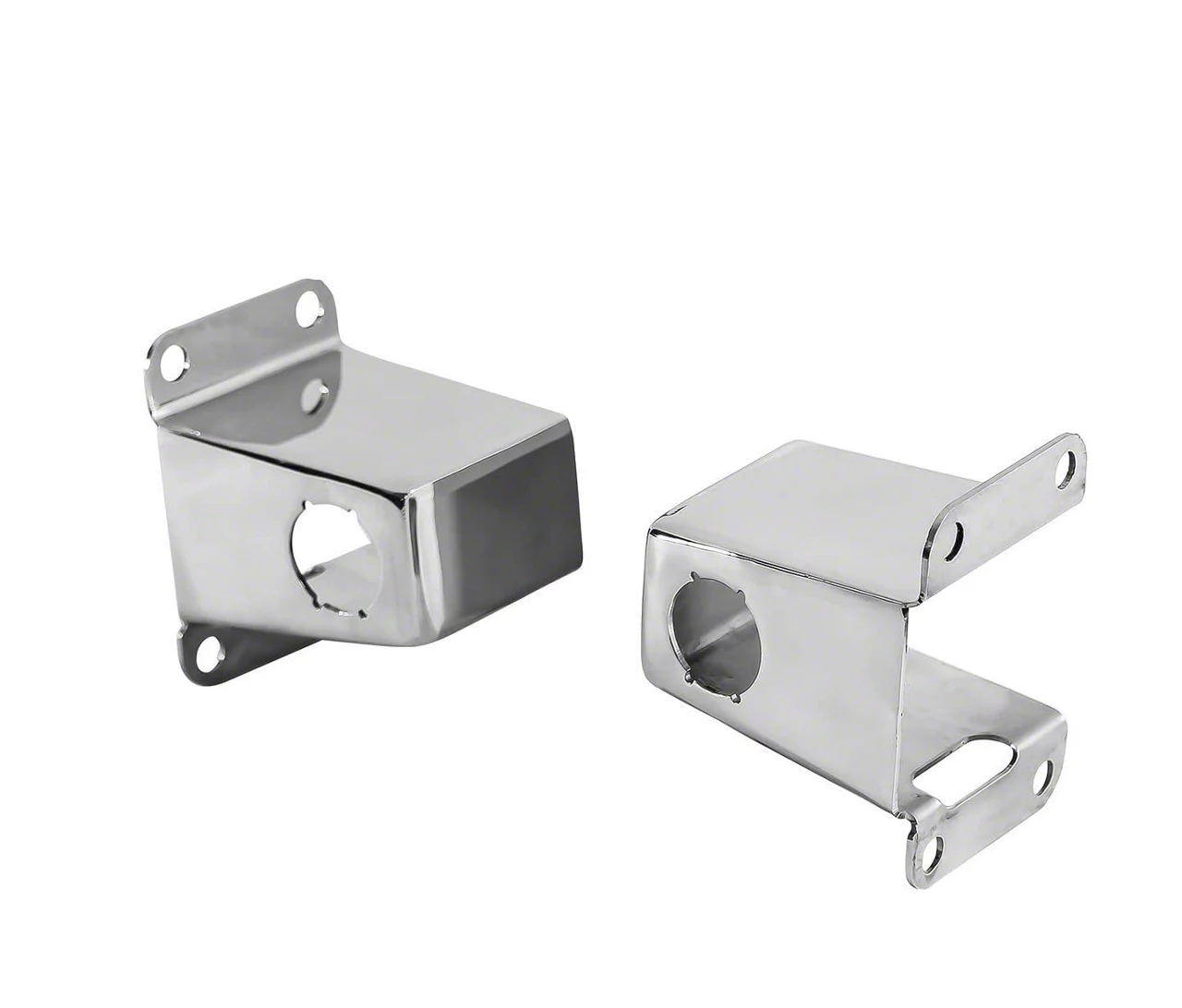 Westin Sportsman Grille Guard Front Parking Sensor Relocator; Stainless (15-19 Sierra 2500 HD)