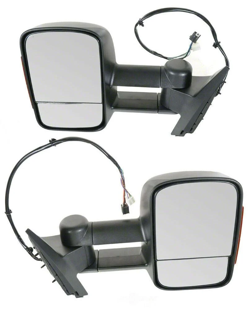 Powered Heated Memory Manual Folding Towing Mirrors (07-14 Sierra 2500 HD)