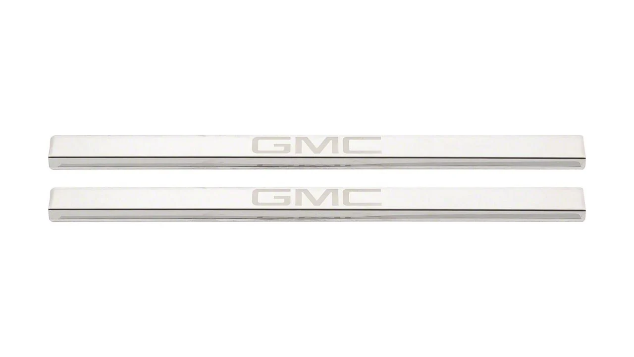 Putco Stainless Steel Door Sills (20-26 Sierra 2500 HD Crew Cab)