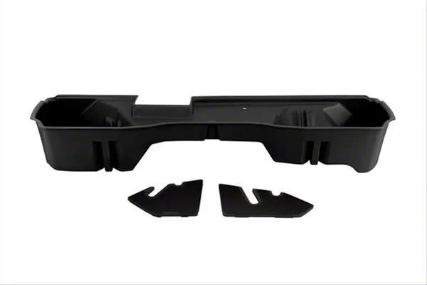 Underseat Storage; Black (15-19 Sierra 2500 HD Double Cab)