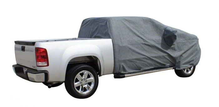 Universal Easyfit Truck Cab Cover; Gray (07-14 Sierra 2500 HD Crew Cab)