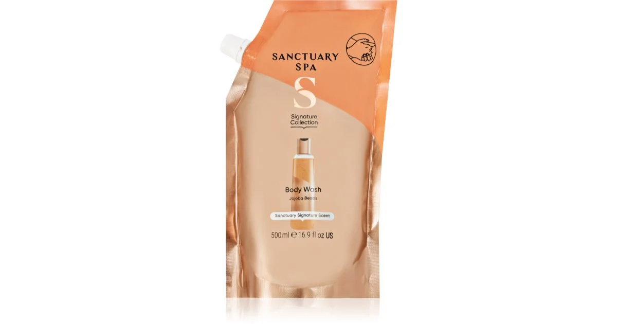 Sanctuary Spa Signature Collection gel doccia rinfrescante ricarica 500 ml