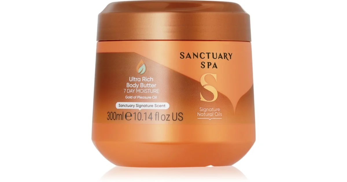 Sanctuary Spa Signature Natural burro corpo idratante intenso 300 ml