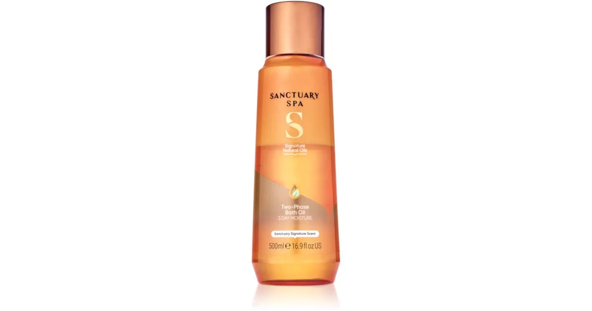Sanctuary Spa Signature Natural Olio bagno bifasico 500 ml